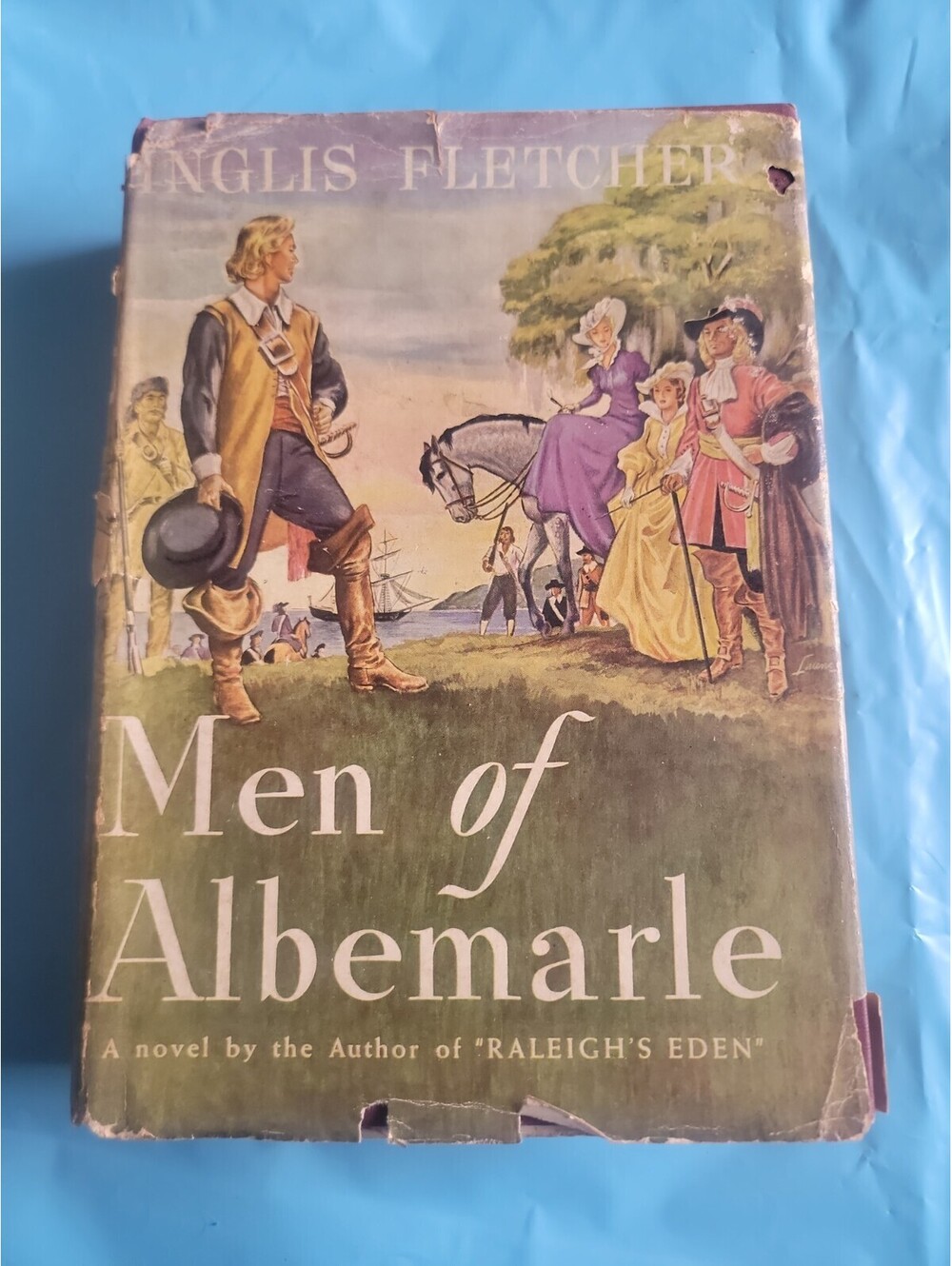First Edition Signed,Men Of Albermarle Book